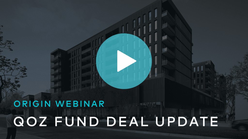 QOZ Fund Deal Update Webinar